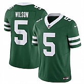 Men & Women & Youth New York Jets #5 Garrett Wilson Green 2024 F.U.S.E. Vapor Limited Football Stitched Jersey,baseball caps,new era cap wholesale,wholesale hats